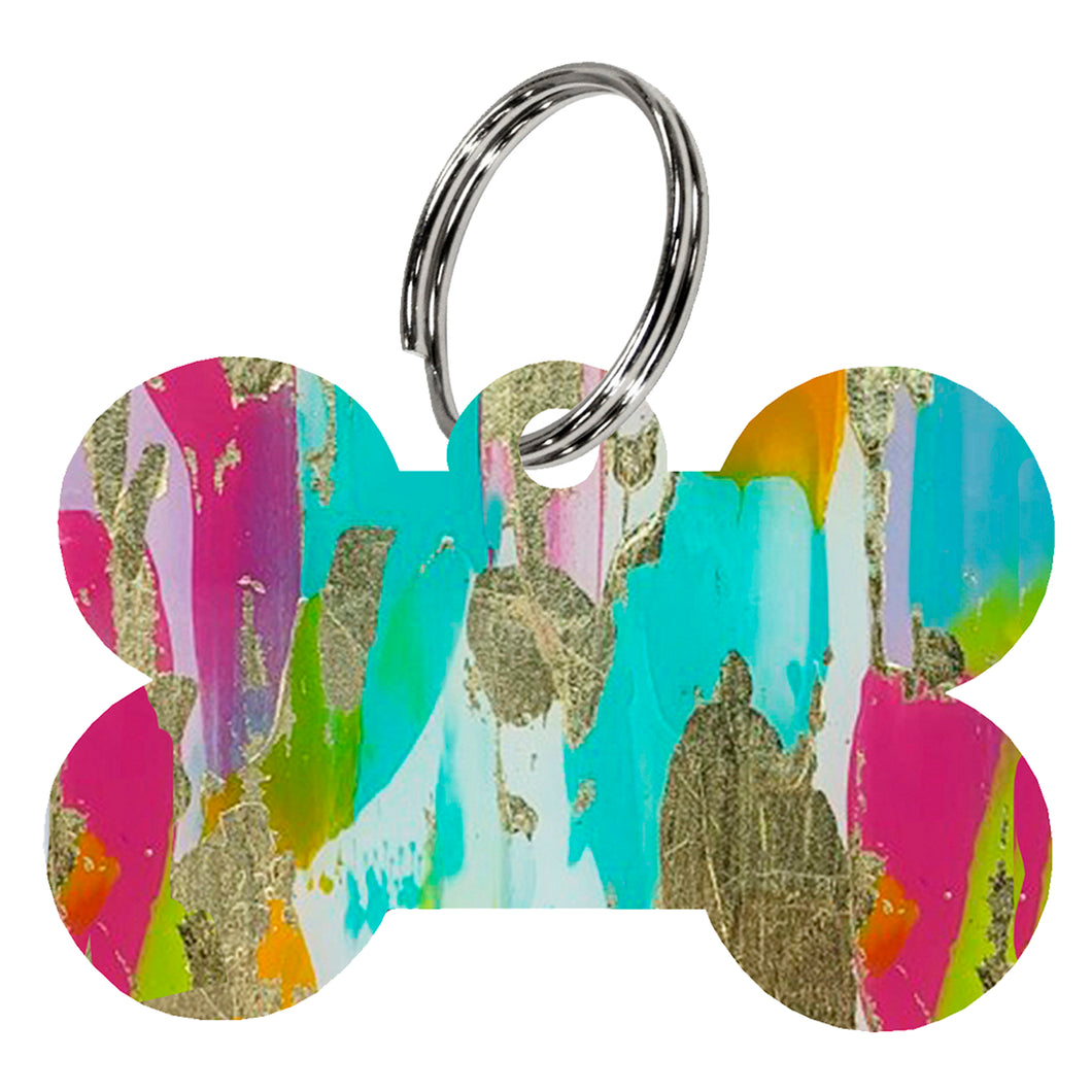 CONFETTI PET TAG