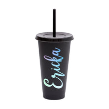 Cargar imagen en el visor de la galería, VASO NEGRO TORNASOL
